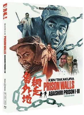 Prison Walls : Abashiri Prison 1-3 (Region B) Blu-ray ***Preorder*** 5/27