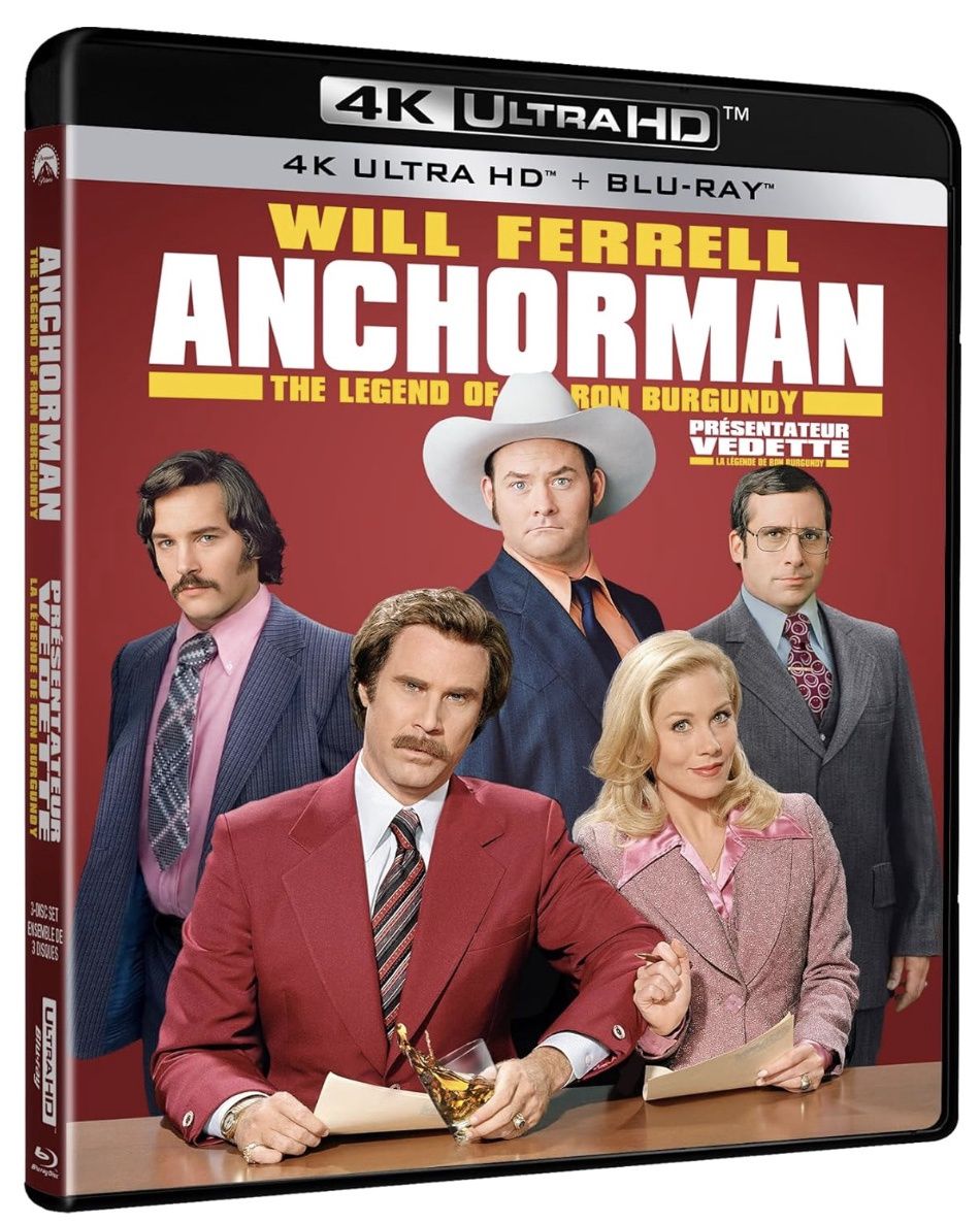 Anchorman: The Legend of Ron Burgundy (4K-UHD)