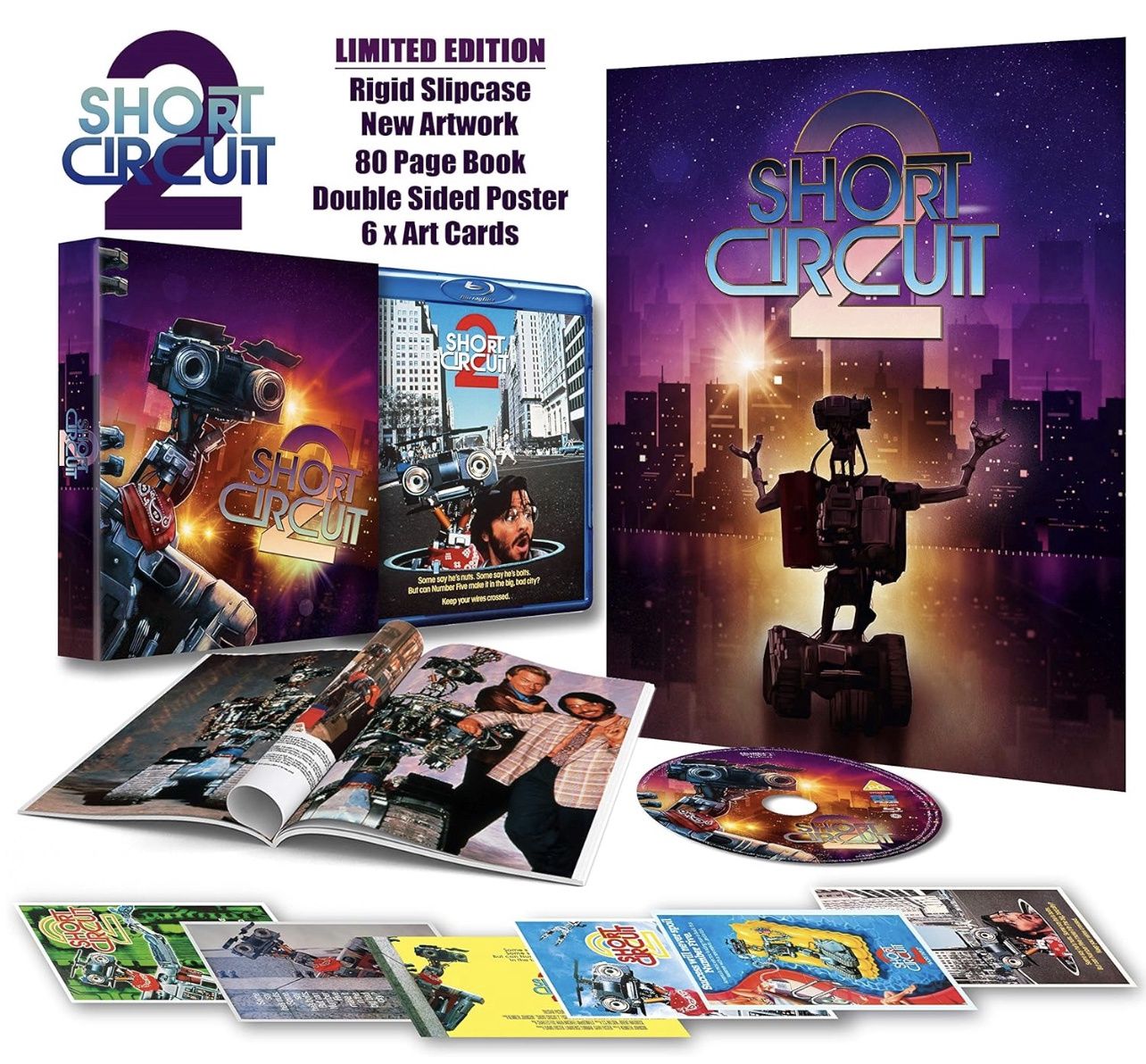 Short Circuit 2 DELUXE LE (Region B) Blu-ray