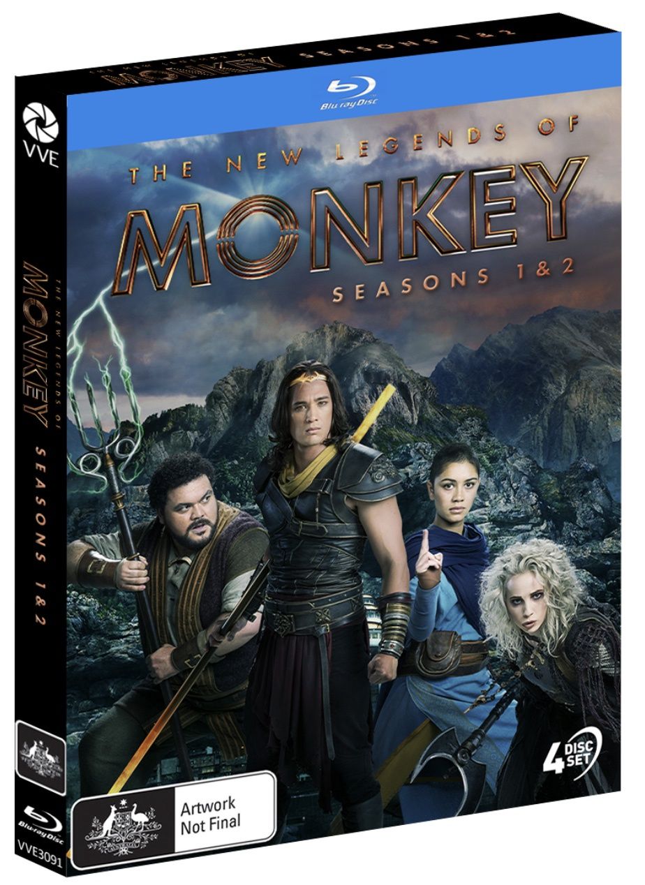 The New Legends of Monkey: Seasons 1 &amp; 2 (Blu-ray) w/Slip