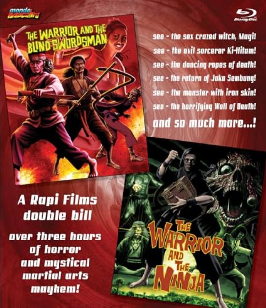 The Warrior and the Blind Swordsman / The Warrior and the Ninja (Blu-ray)