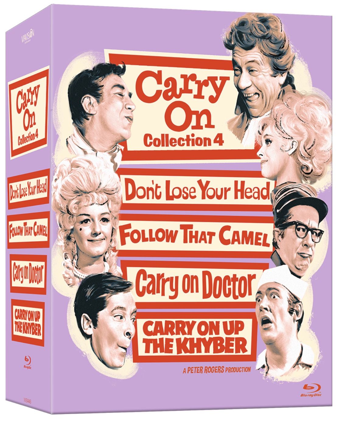 Carry On… Film Collection 4 (Blu-ray)