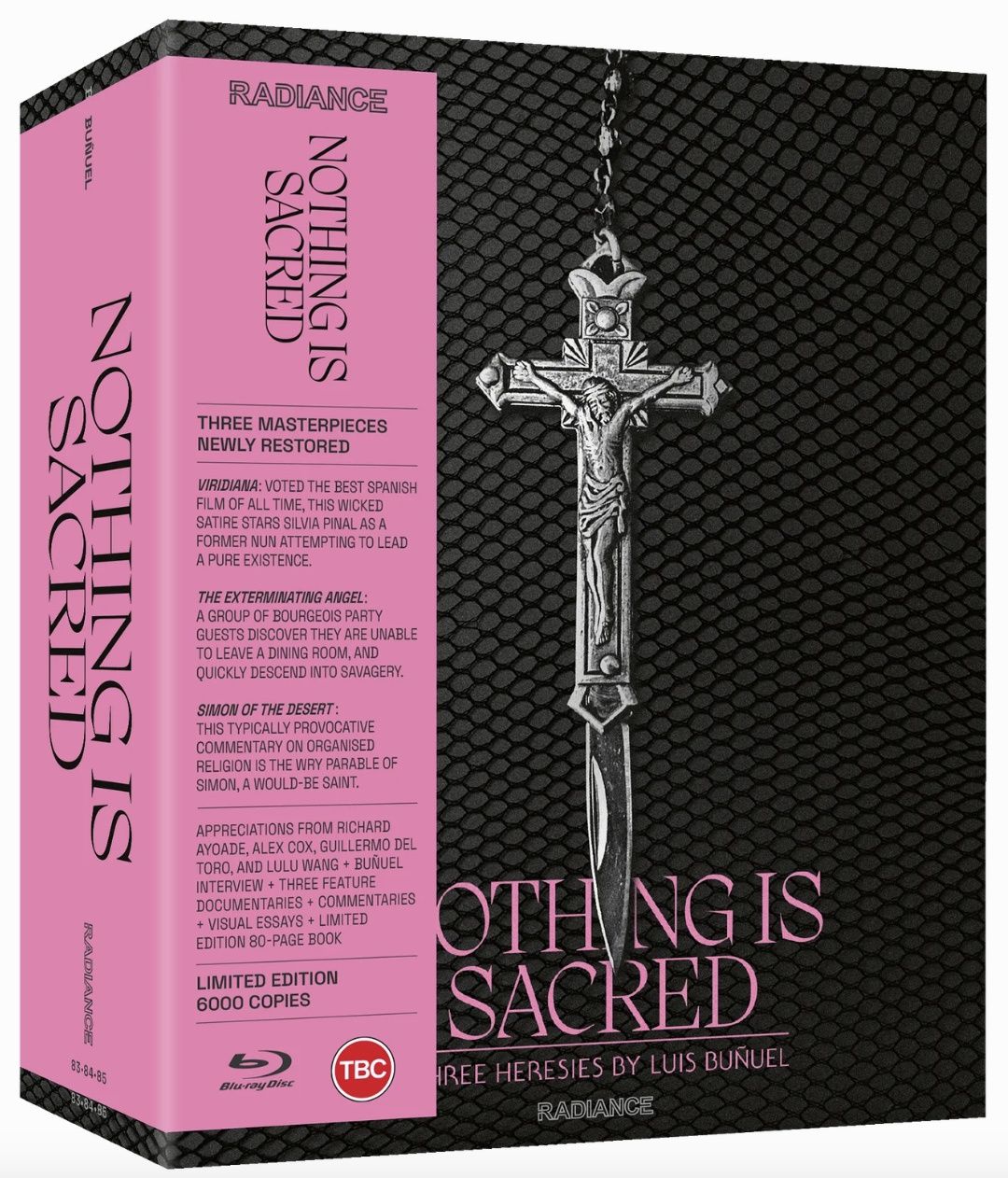 Nothing is Sacred: Three Heresies by Luis Buñuel LE (Region Free) Blu-ray