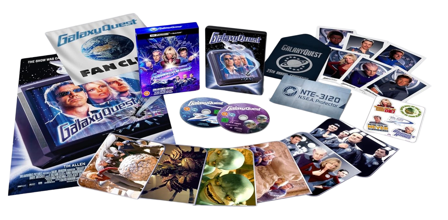 Galaxy Quest Steelbook 25th Anniversary Collector&#39;s Edition (4K-UHD)