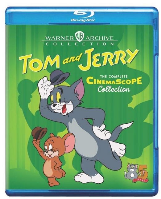 Tom &amp; Jerry: The Complete Cinemascope Cartoon Collection (Blu-ray)
