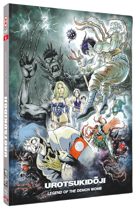Urotsukidoji 2 – Legend of the Demon Womb – 2 Disc Mediabook C (Region B) Blu-ray
