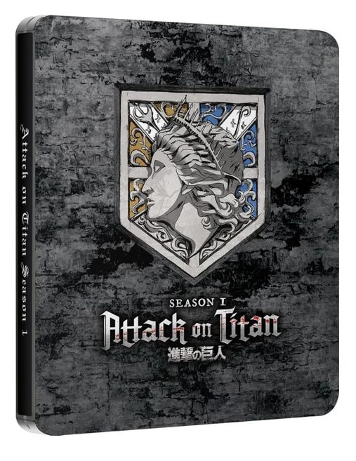 Attack on Titan: S1 - Steelbook (Blu-ray)