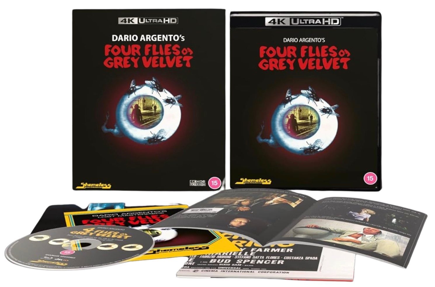 Four Flies on Grey Velvet (4K-UHD)