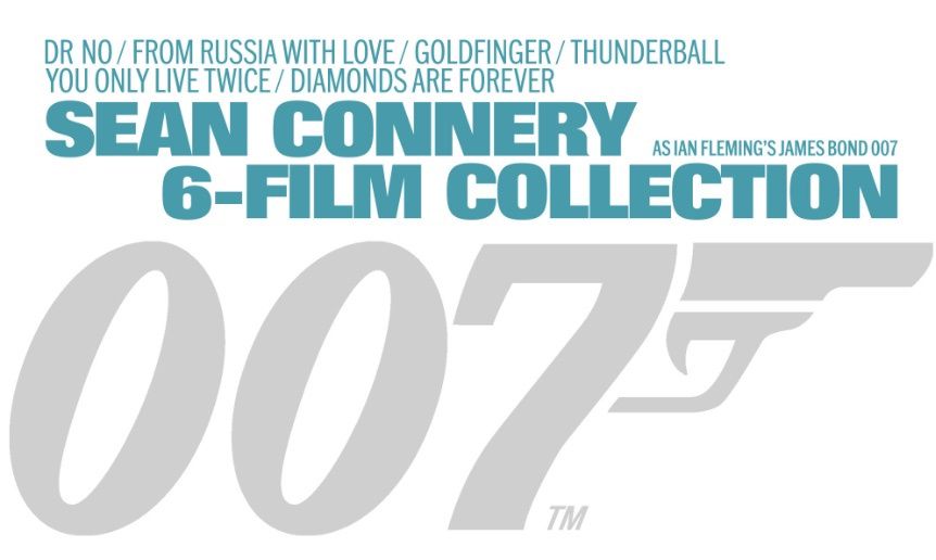 James Bond - Sean Connery Collection LE Steelbook Library Case - 6 Film (4K-UHD) ***Preorder*** 6/30