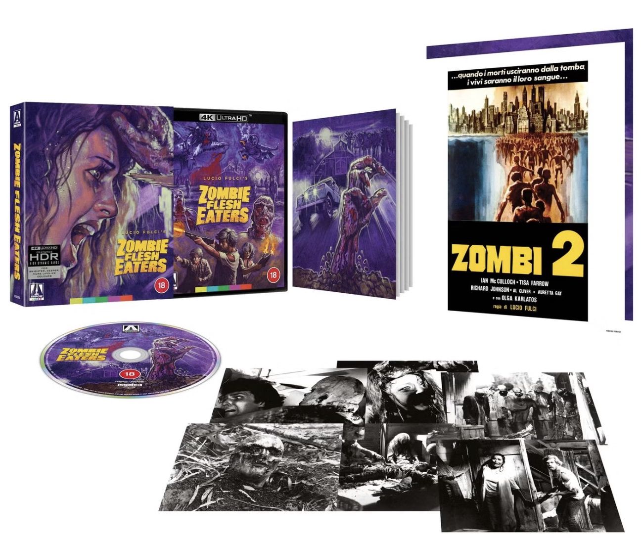 Zombie Flesh Eaters LE (4K-UHD) ***Preorder*** 7/28