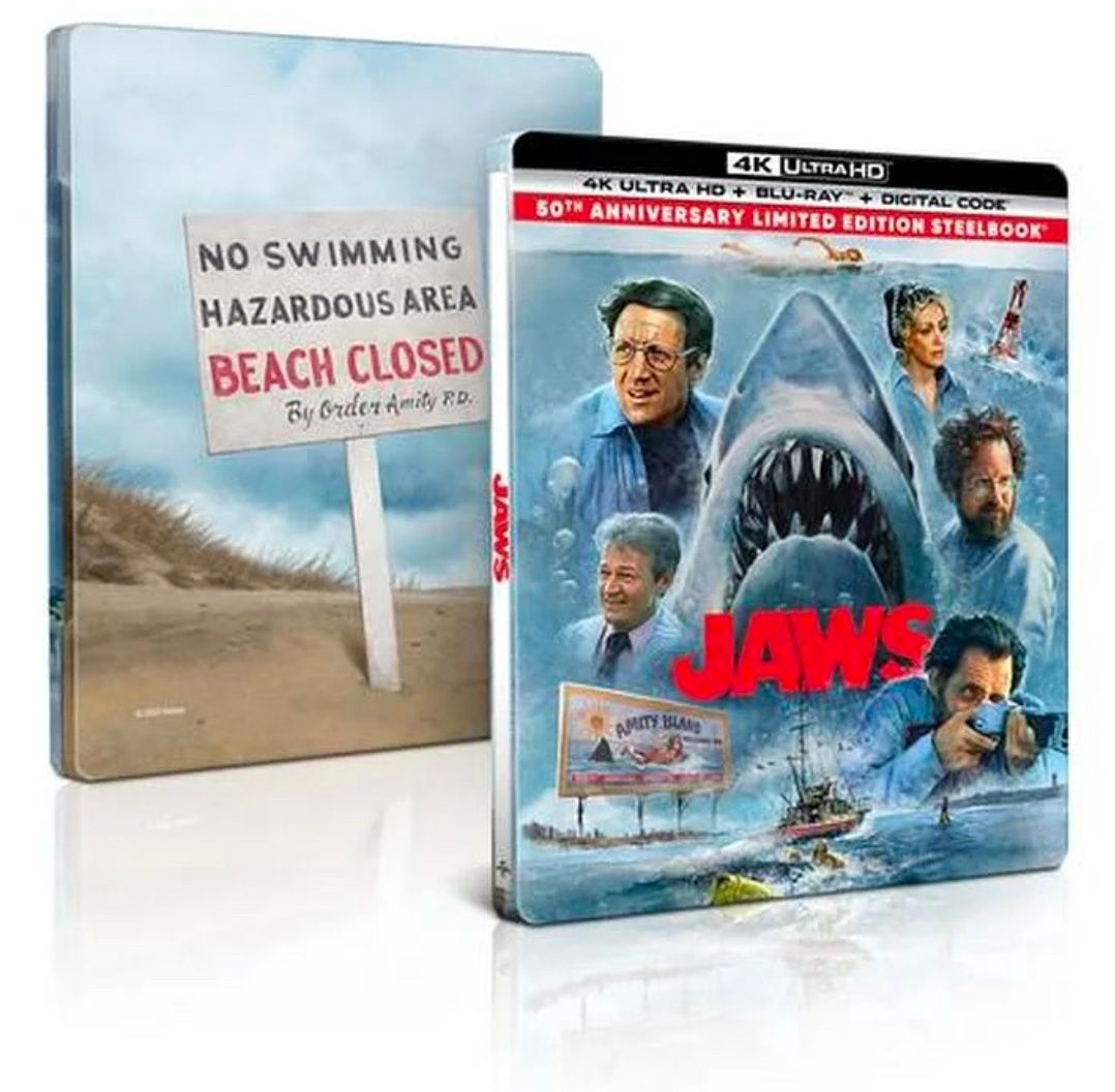 Jaws - 50th Anniversary Edition Steelbook (4K-UHD)