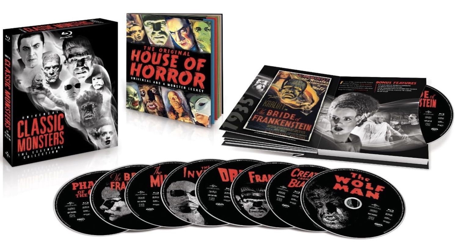 Universal Classic Monsters: The Essential Collection (Blu-ray)