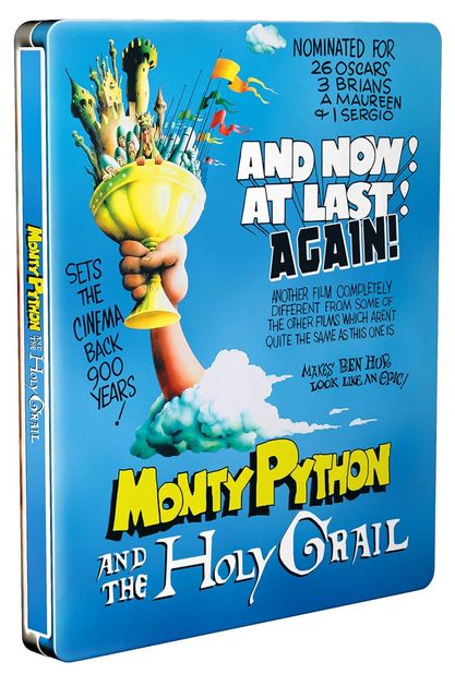 Monty Python and the Holy Grail Steelbook (4K-UHD) ***Preorder*** 8/25