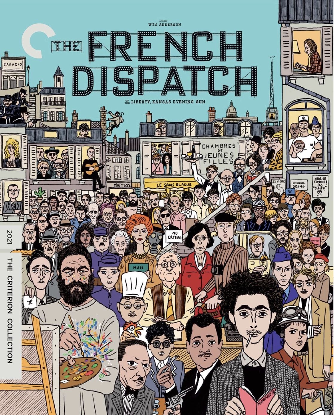 French Dispatch of the Liberty, Kansas Evening Sun (Blu-ray) ***Preorder*** 9/30