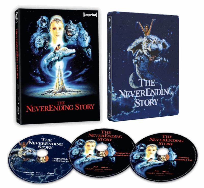 NeverEnding Story Steelbook LE (4K-UHD) w/Slip