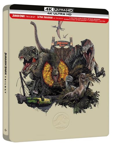 Jurassic Park Trilogy - Steelbook (4K-UHD)
