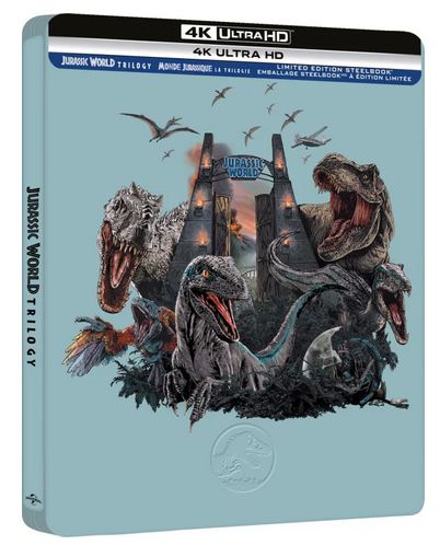 Jurassic World Trilogy - Steelbook (4K-UHD)