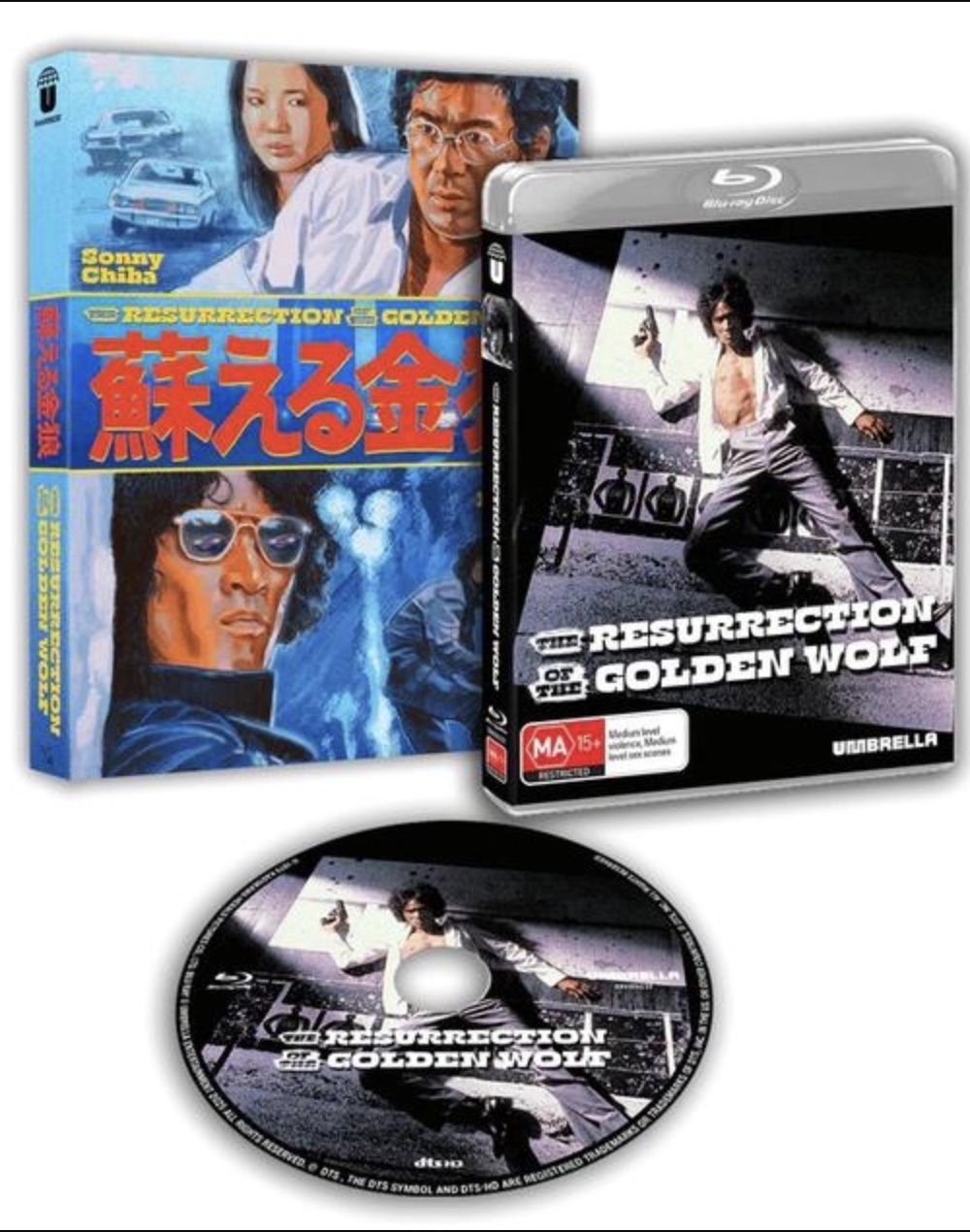 Resurrection Of The Golden Wolf (Blu-ray) ***Preorder*** 10/8