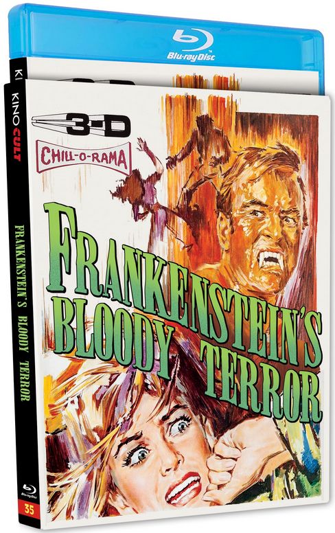 Frankenstein&#39;s Bloody Terror (Blu-ray) ***Preorder*** 9/9