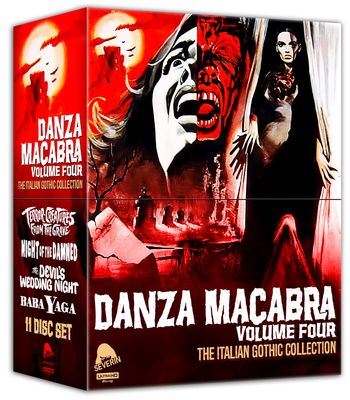 Danza Macabra Volume Four: The Italian Gothic Collection (4K-UHD) ***Preorder*** 9/30