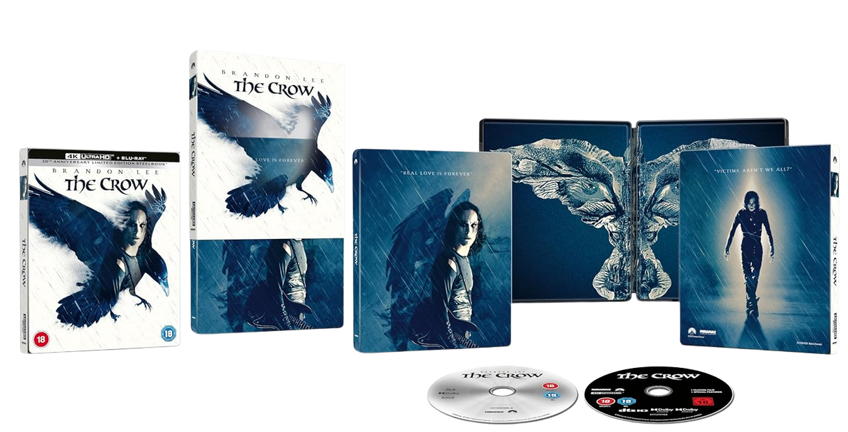 Crow LE Steelbook (4K-UHD) ***Preorder*** Date TBA