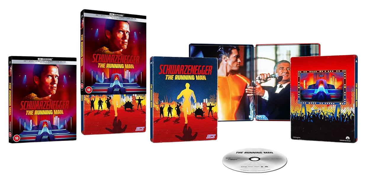 Running Man LE Steelbook (4K-UHD) ***Preorder*** Date TBA