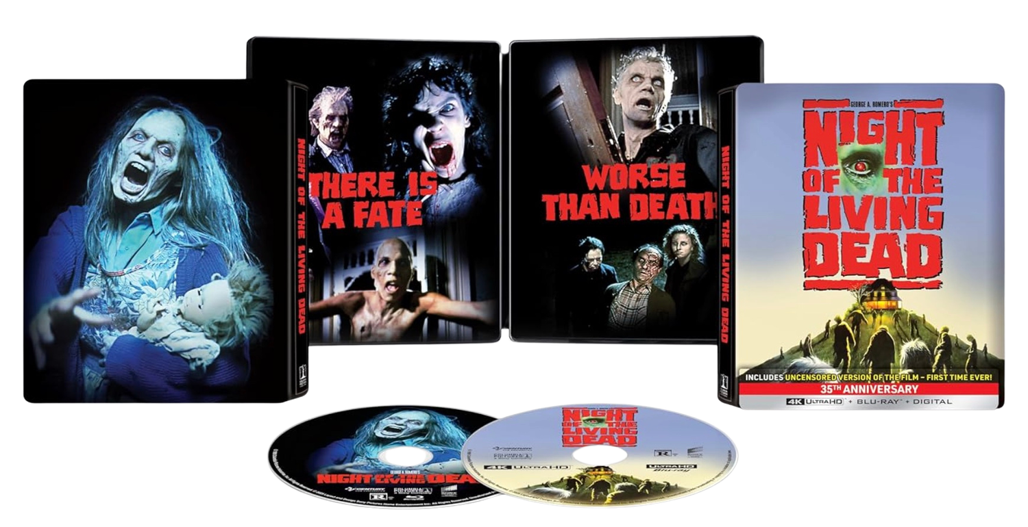Night of the Living Dead 1990 LE Steelbook (4K-UHD) ***Preorder*** 9/23