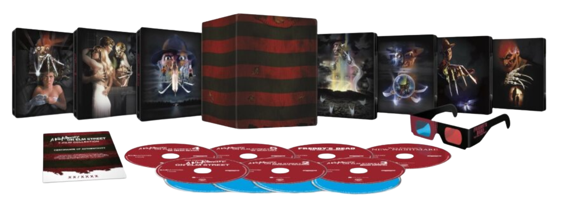 Nightmare on Elm Street LE 1-7 Steelbook (4K-UHD) ***Preorder***10/27