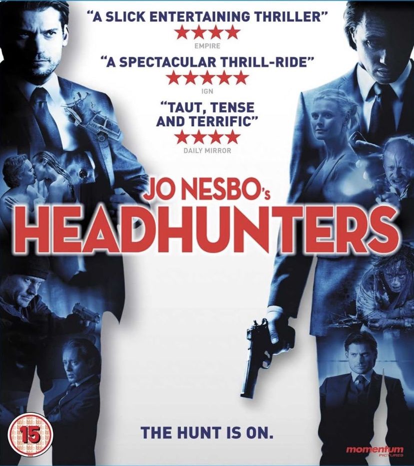 Jo Nesbo&#39;s Headhunters (Region B) Blu-ray w/Slip
