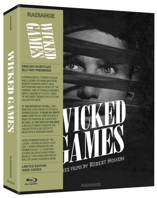 Wicked Games: Three Films By Robert Hossein LE (Blu-ray) ***Preorder*** 11/18