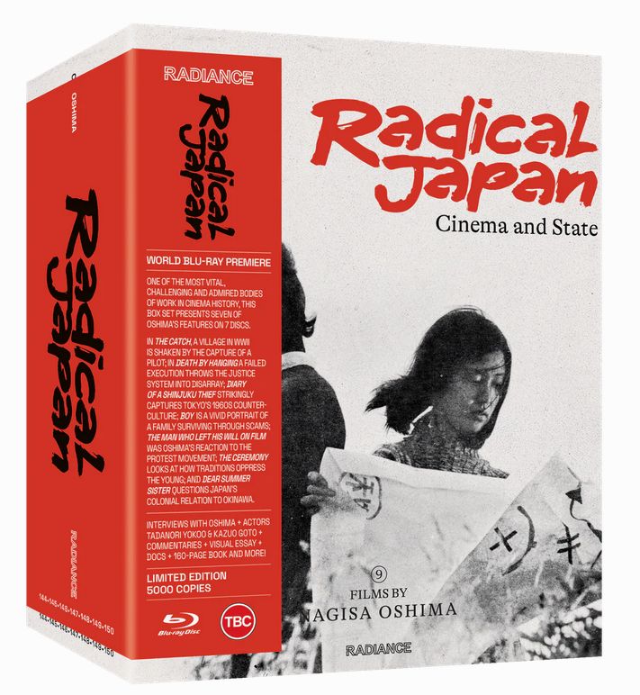 Radical Japan: Cinema and State - Nine Films by Nagisa Oshima LE (Region Free) Blu-ray ***Preorder*** 11/17
