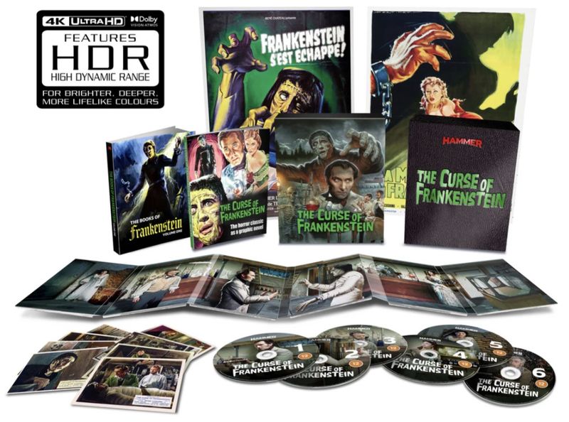 Curse Of Frankenstein LE Collector&#39;s Edition (4K-UHD) ***Preorder*** 10/13