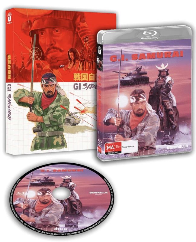 G.I. Samurai AKA Time Slip (Blu-ray) w/Slip