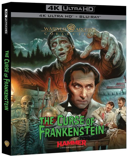 Curse of Frankenstein (4K-UHD) w/Slip