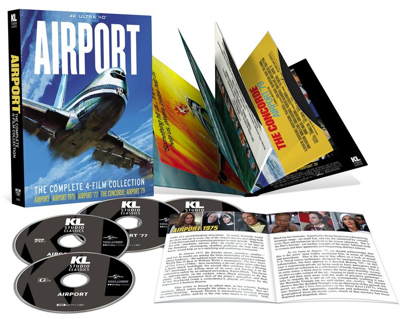 Airport: The Complete 4-Film Collection (4K-UHD) ***Preorder*** 11/11