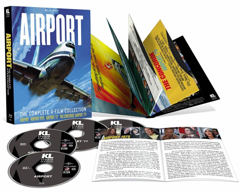 Airport: The Complete 4-Film Collection (Blu-ray) ***Preorder*** 11/11