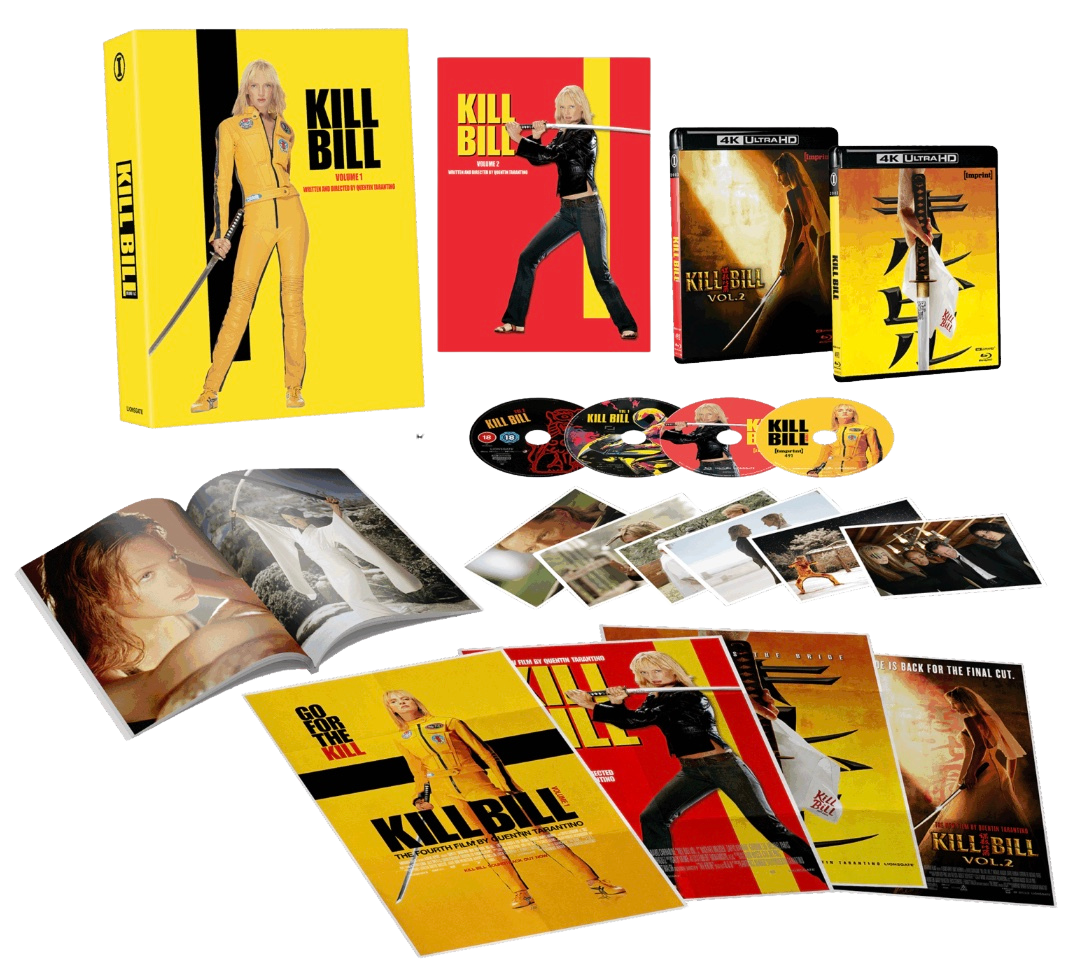 Kill Bill: Volume 1 &amp; 2 (4K-UHD) ***Preorder*** 12/10