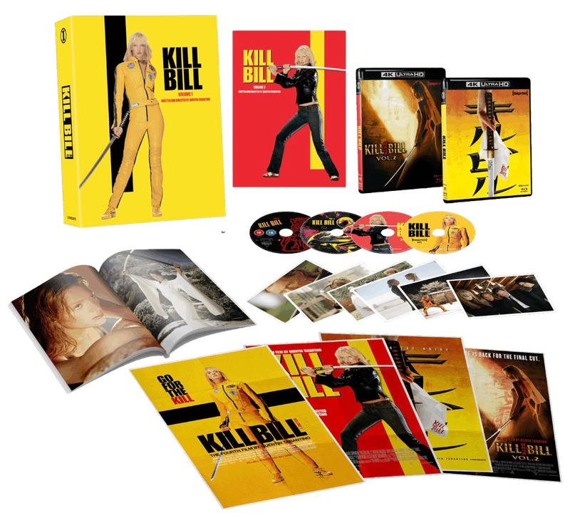 Kill Bill: Volume 1 &amp; 2 (4K-UHD) ***Preorder*** 12/10