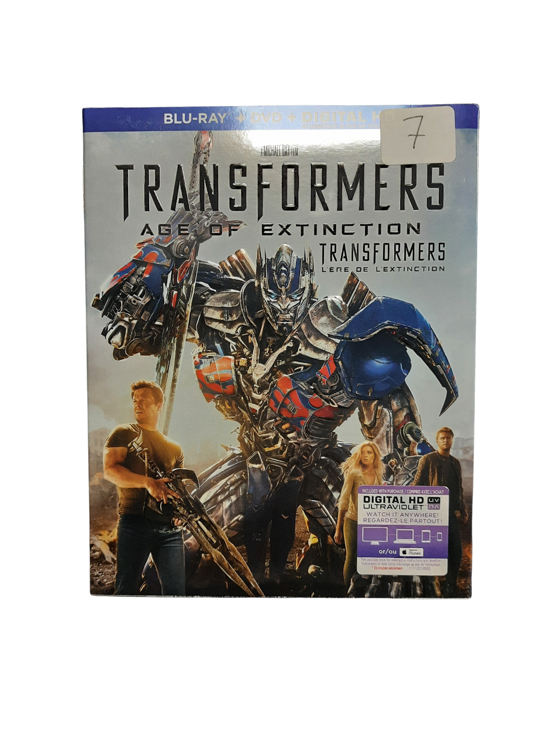 Transformers Age of Extinction (Used Bluray)
