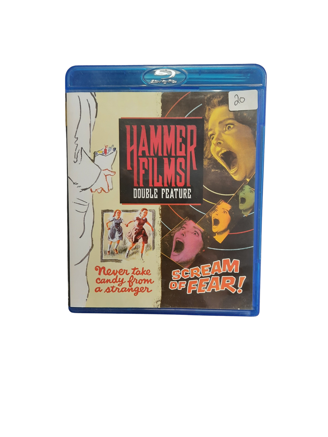 Hammer Double Feature (Never Take Candy from a Stranger/Scream of Fear) (Used blu-ray)