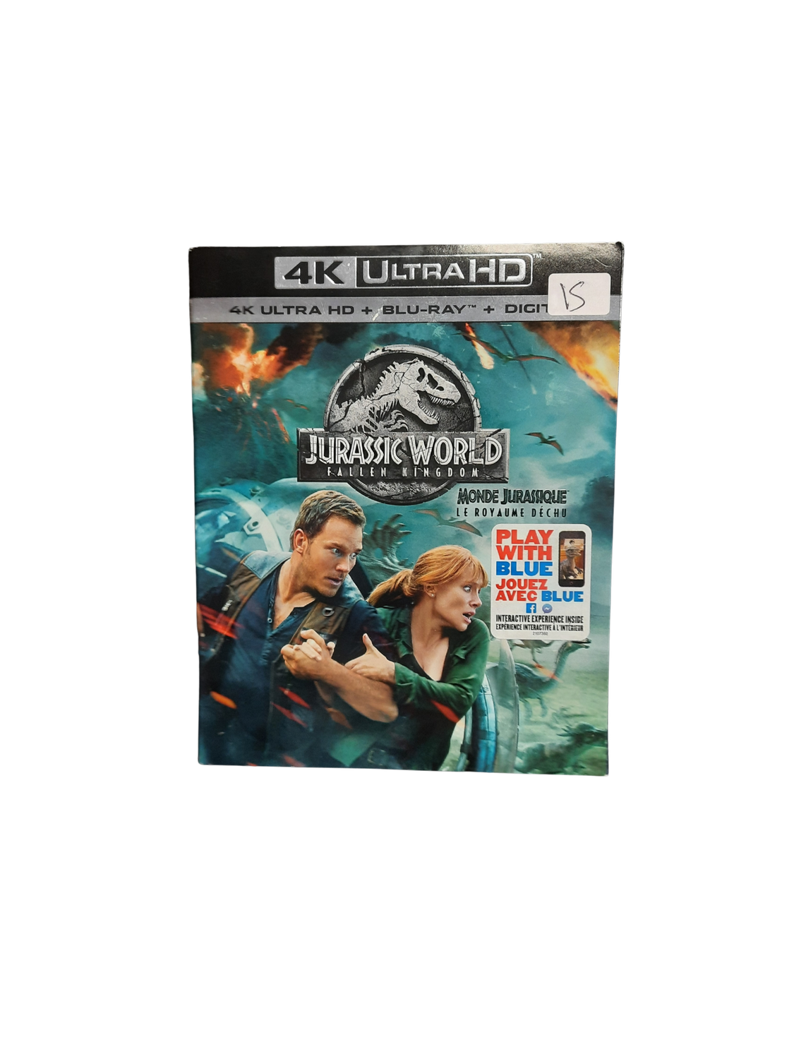 Jurassic World Fallen Kingdom (Used Blu-Ray)