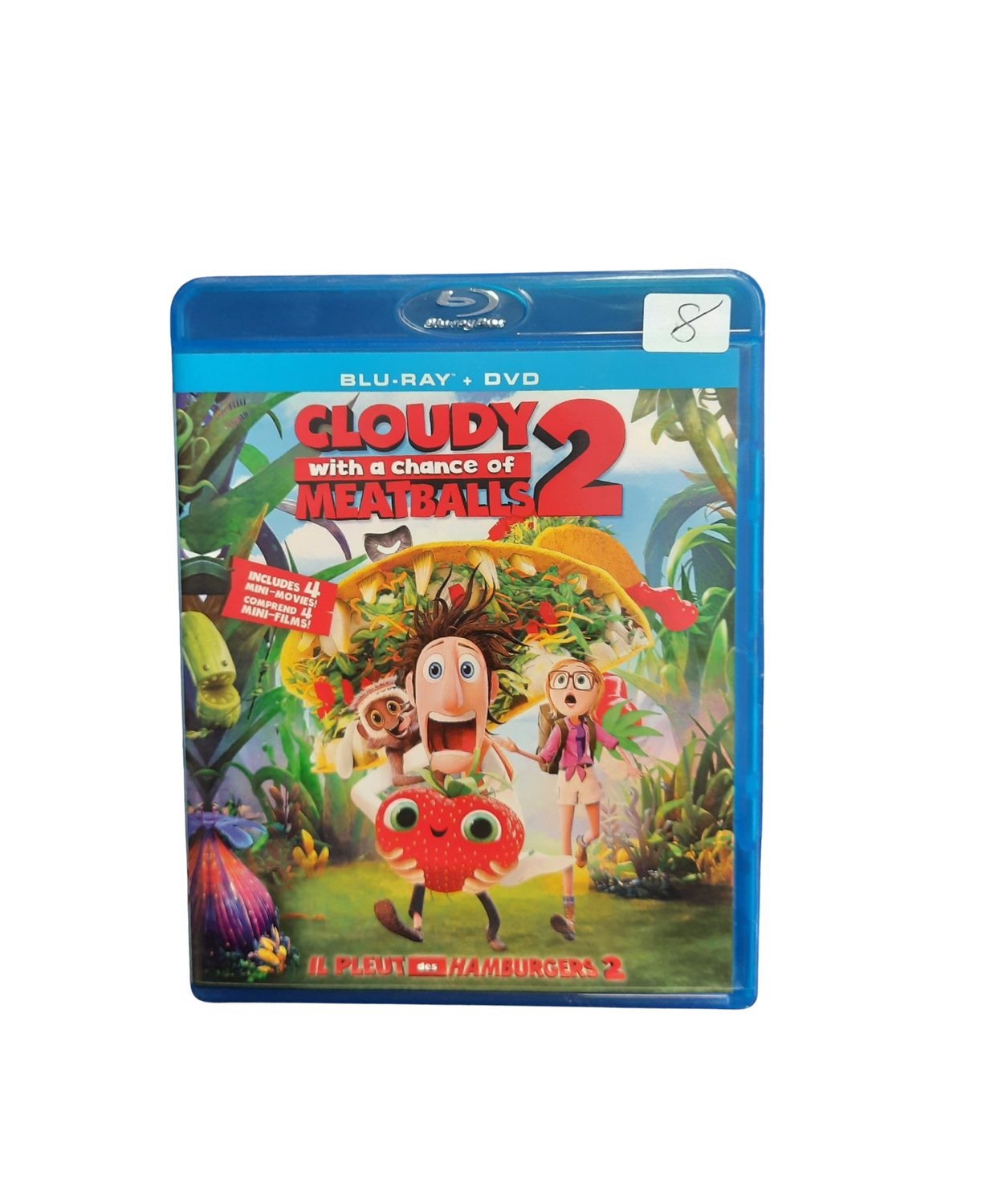 CLoudy with a Chance of Meatballs 2 (Used Blu)