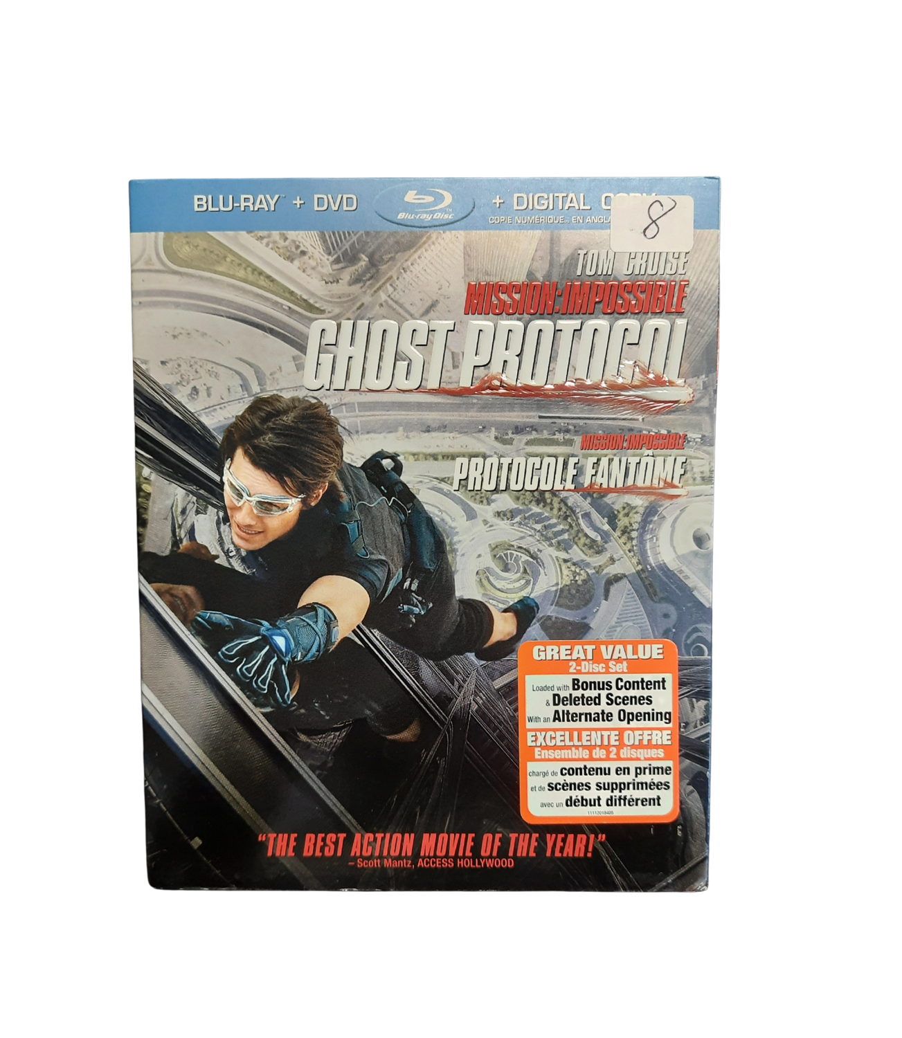 Mission Impossible Ghost Protocol (Used Bluray)