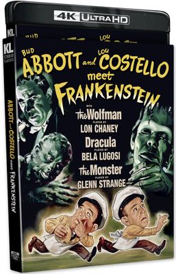 Abbott and Costello Meet Frankenstein (4K-UHD) w/Slip