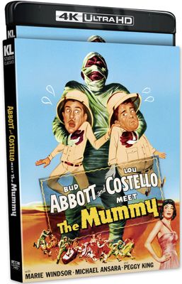 Abbott and Costello Meet The Mummy (4K-UHD) w/Slip