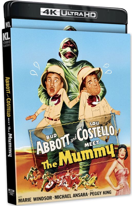 Abbott and Costello Meet The Mummy (4K-UHD) w/Slip
