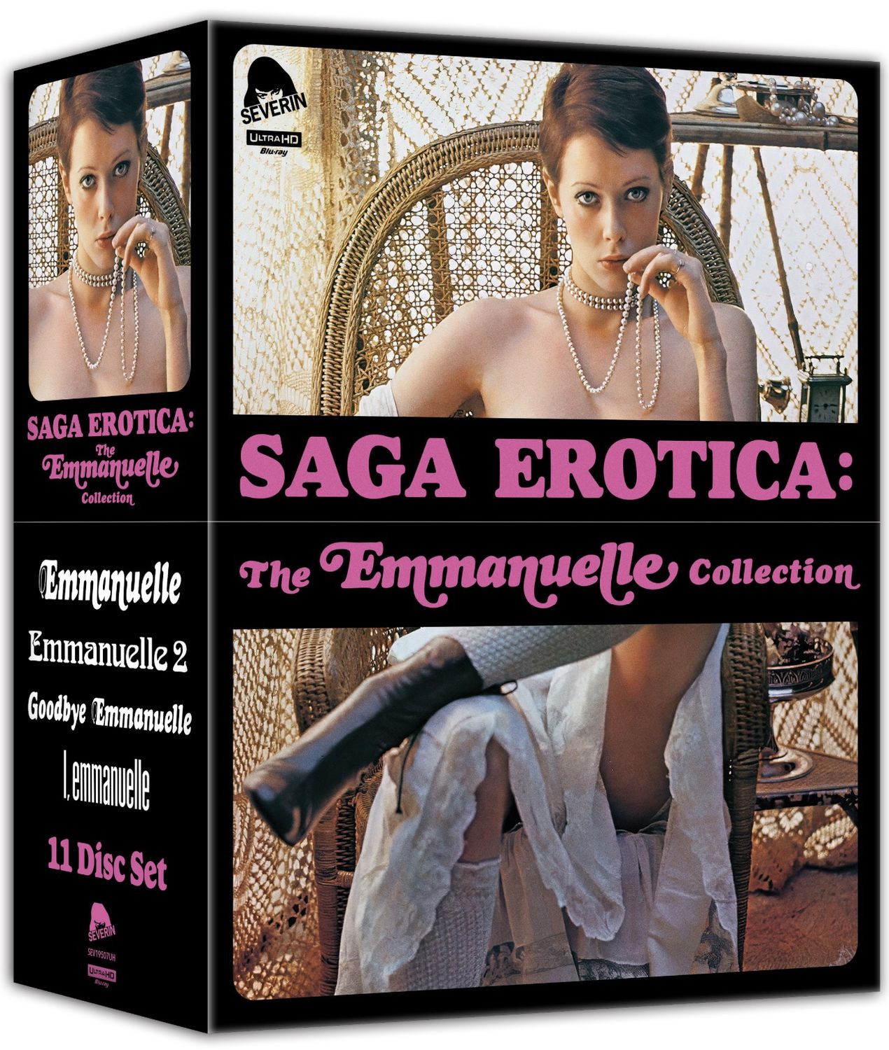 Saga Erotica: The Emmanuelle Collection (4K-UHD) ***Preorder*** 12/9