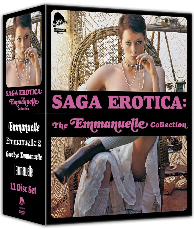 Saga Erotica: The Emmanuelle Collection (4K-UHD) ***Preorder*** 12/9