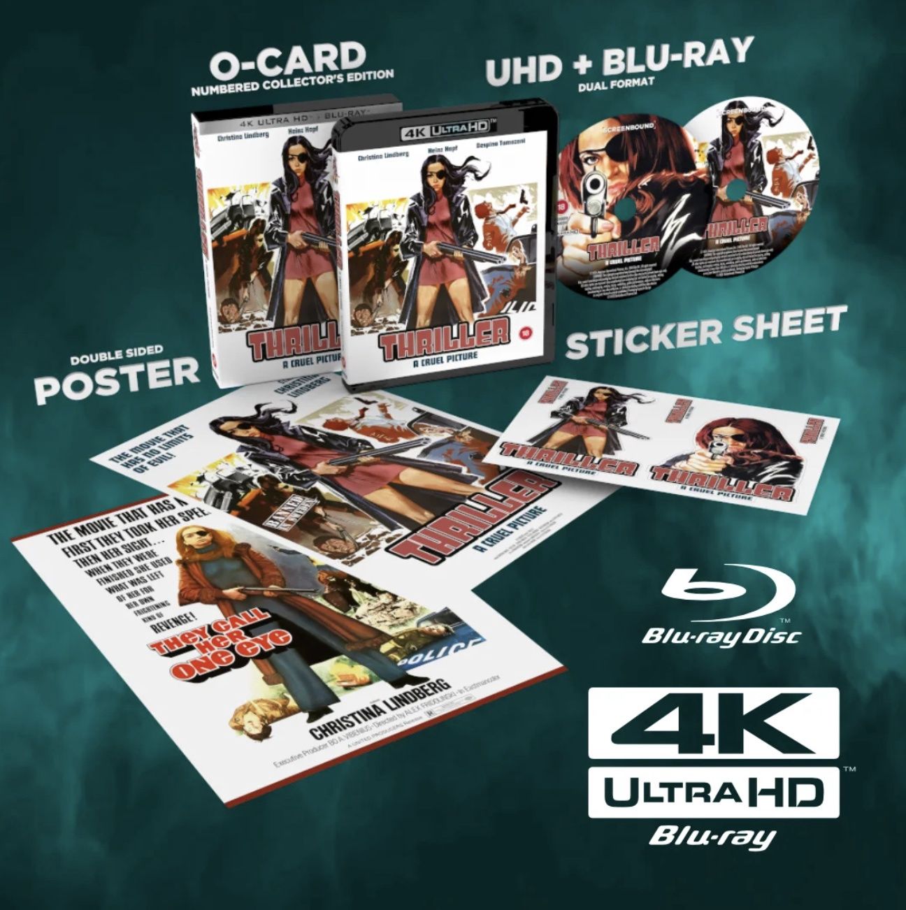 Thriller: A Cruel Picture LE (4K-UHD) ***Preorder*** 12/1