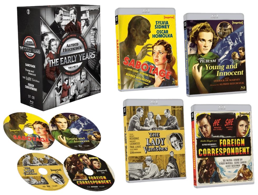 Hitchcock: The Early Years – Volume Two (Blu-ray) ***Preorder*** 1/7